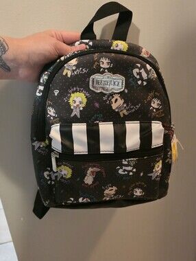 Mini beetlejuice backpack